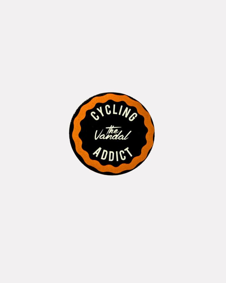 Cycling Addict Sticker