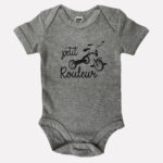 Petit Rouleur - 0 - 3 mois, Gris chiné foncé