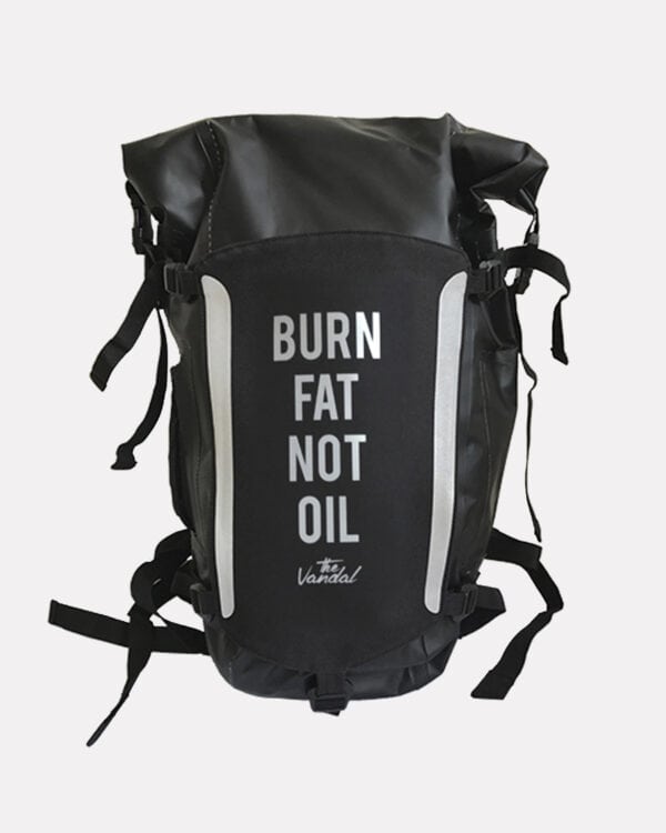 Waterdichte Fietsrugzak Zwart - Image 2