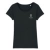 Ladies T-shirt Black - XS