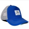 Rapper Trucker Cap - Gray - Blue - White