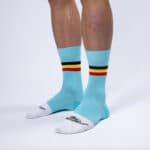 Belgian Cycling Casual Sokken Blauw - 36 - 42, Sky Blue