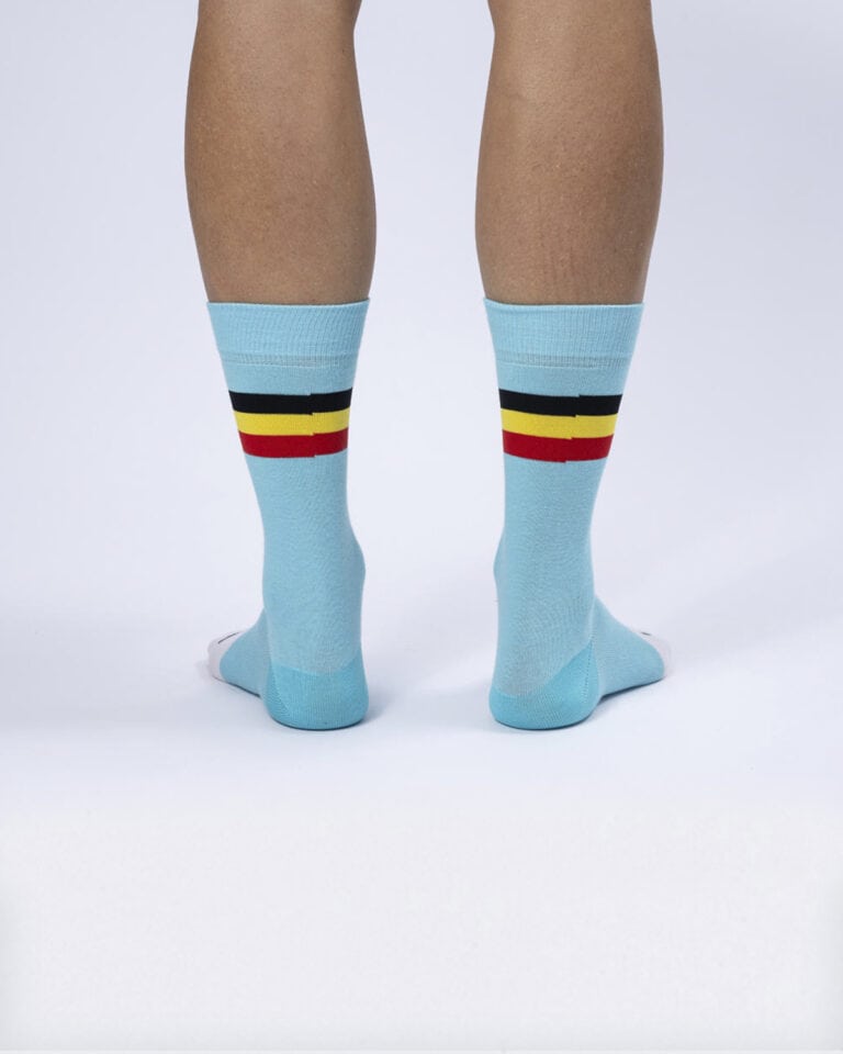 Belgian Cycling Casual Sokken Blauw - Afbeelding 2