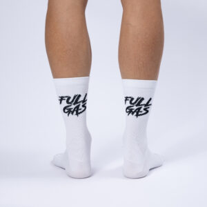 Full gas White Stripes performance sock ZK packshot