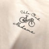 T-shirt ladies Velo club soft pink detail2