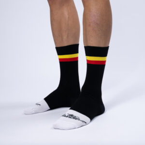 Black Belgium casual sock packshot