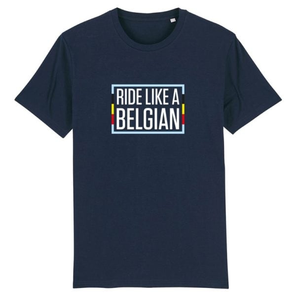 Ride Like A Belgian - Hommes Marine