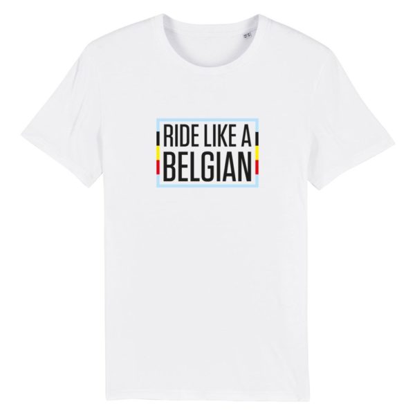 Ride Like A Belgian - Heren Wit