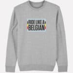 Ride Like A Belgian - Sweater - XS, Heather Grey