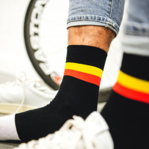 Atmosphere photo Belgium socks Black 5