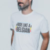 T-shirt Ride like a blegian Sfeerbeeld 3