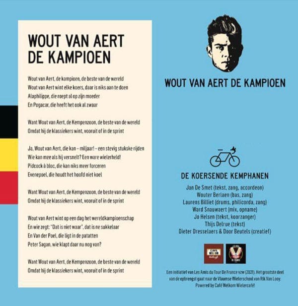 CD Singel Wout van Aert "De Kampioen" - Image 3