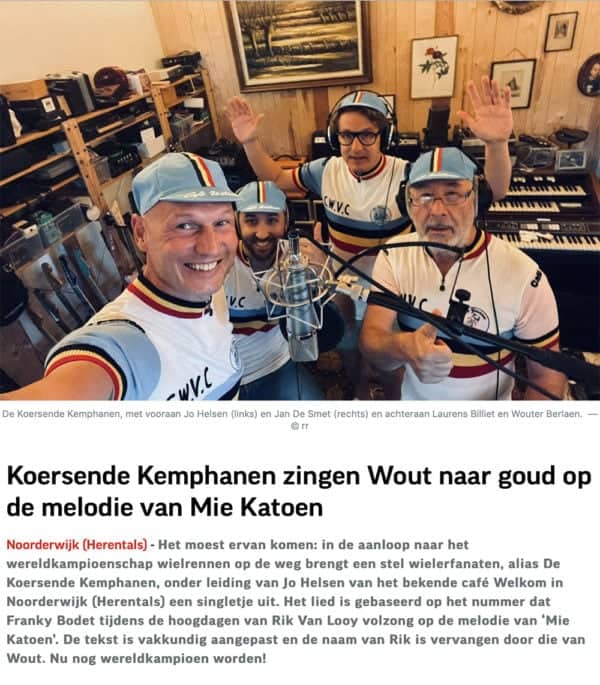 CD Singel Wout van Aert "De Kampioen" - Image 2