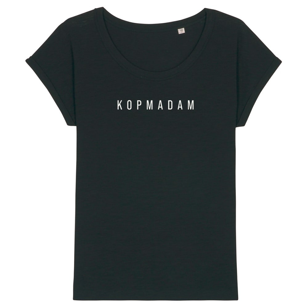 kopmadam shirt zwart