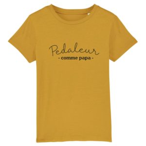 pedaleur comme papa t-shirt