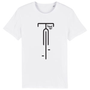 T-shirt Packshot homme Bicycle blanc