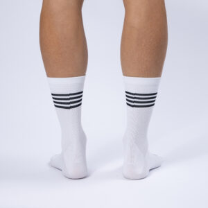 WHTE Stripes performance sock ZK packshot