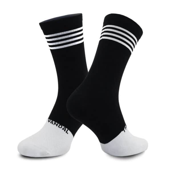 Black Cycling Socks