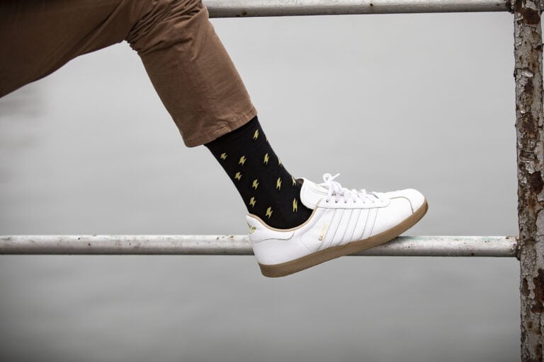 Casual Lightning Sokken Zwart - Afbeelding 4