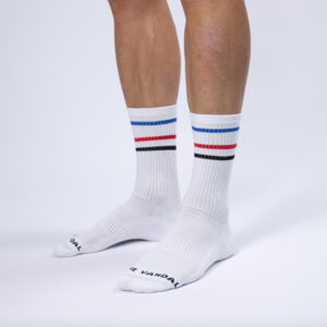 packshot de chaussettes décontractées pour la piste