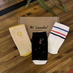 Casual socks gift box atmosphere