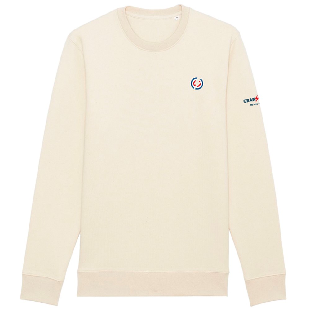 Granfondoteam Bliksem Sweater Natural White