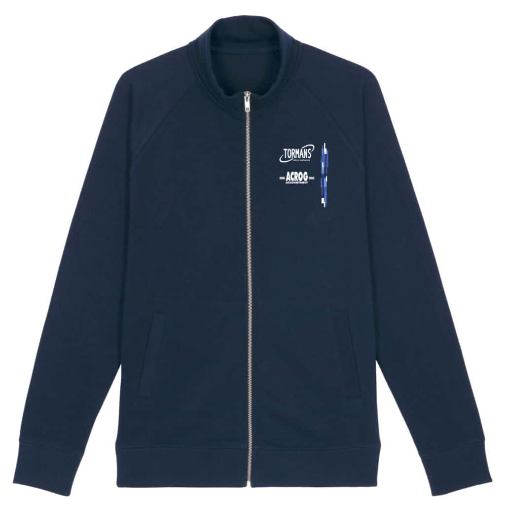 Zipper sweater Dik BalenBC Unisex Navy VK