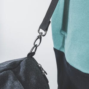 studio duffel bag Black detail