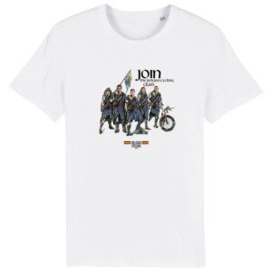 Packshot schotland t-shirt white