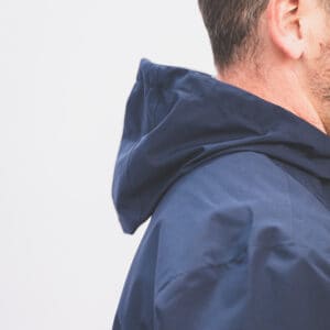 Raincoat navy detail2