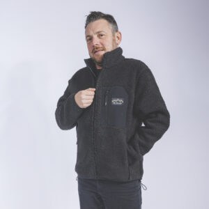 fleece jacket zwart