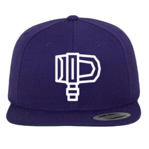 packshot snapback purple