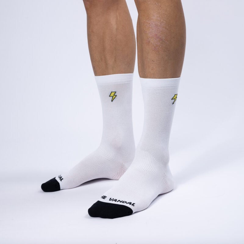 Lightning performance sock packshot