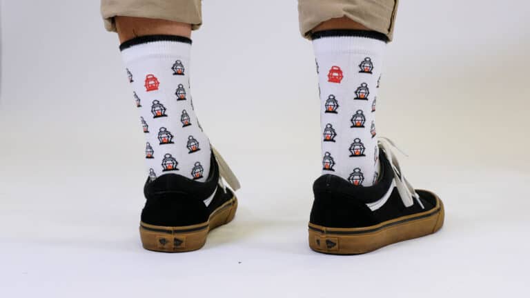 Red Lantern Casual Sokken - Afbeelding 3