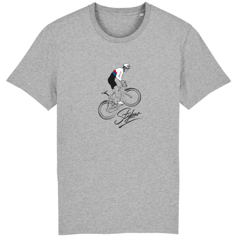 Packshot t-shirt stybar gray jump