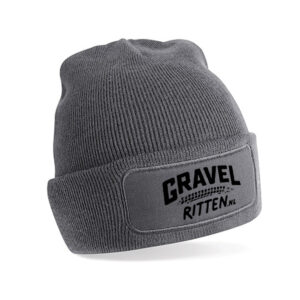 packshot beanie grijs gravelritten