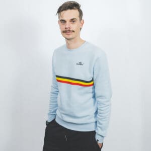 Packshot tricolore sweater