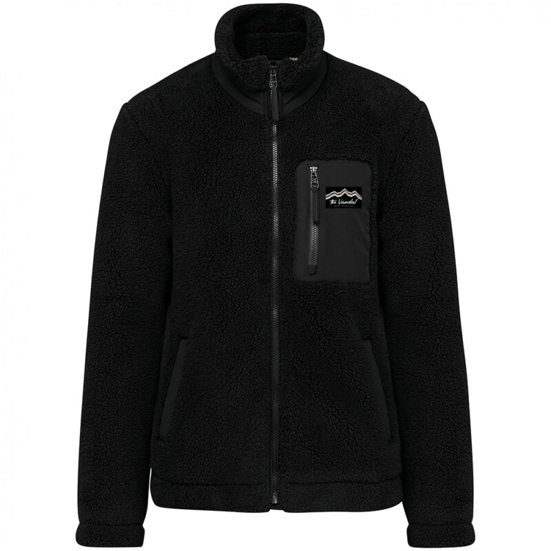 Packshot fleece jacket 2.0 zwartpsd
