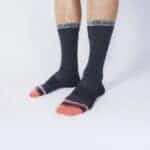 Merino Socks Grey - 36 - 42, Donker grijs
