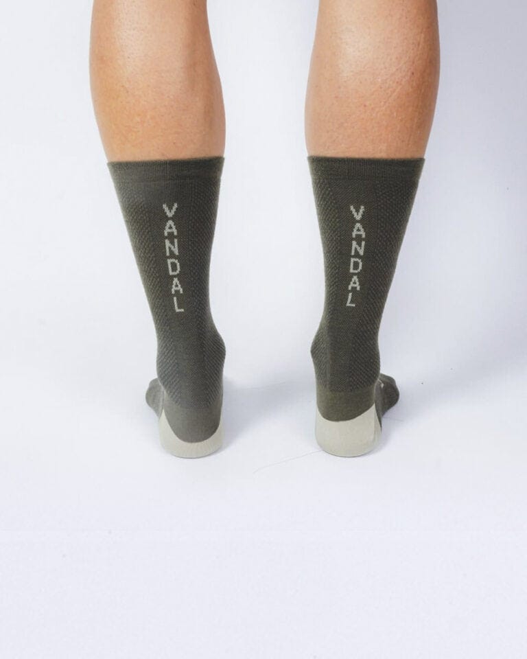 Merino Socks Khaki - Image 2