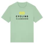 Cycling Vlaanderen Unisex T-shirt - XS, Aloë