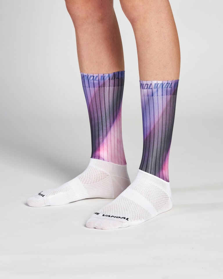 Chaussettes Aero violettes
