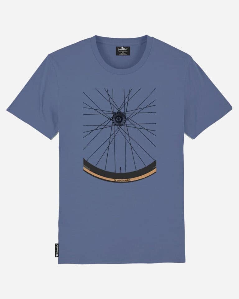 T-shirt à jantes gris glacier