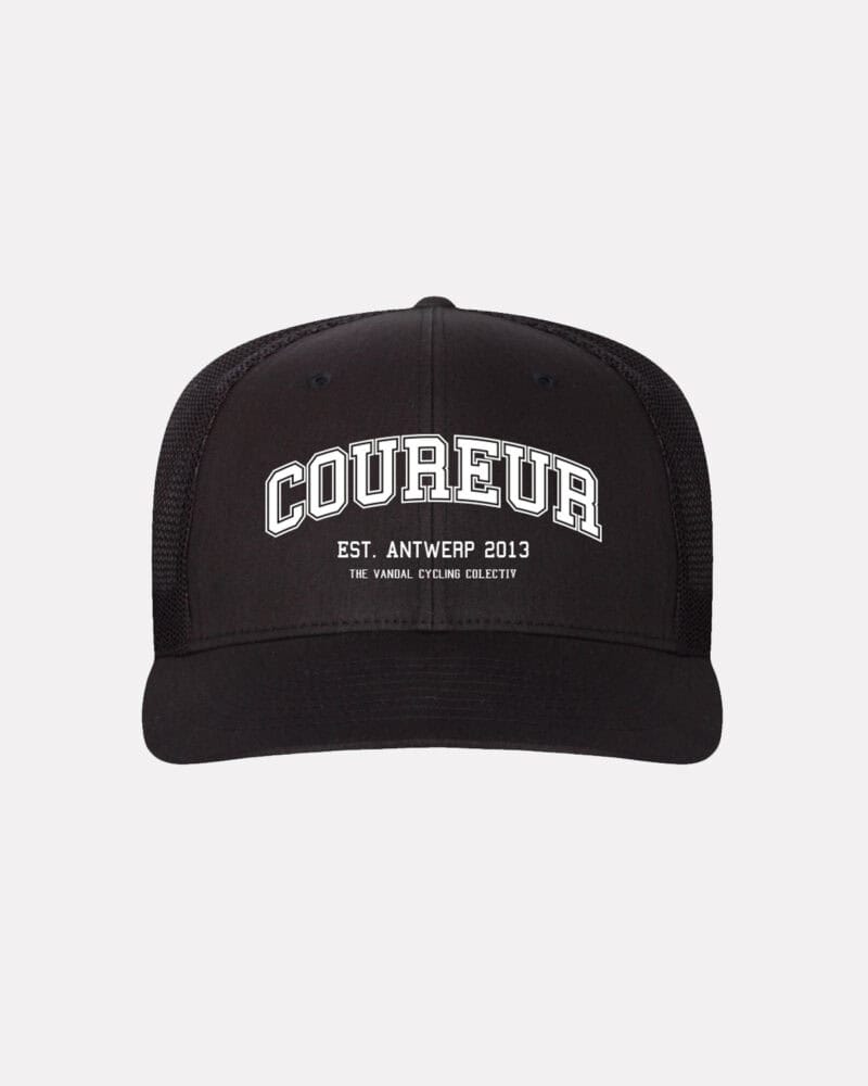 Packshot coureur trucker cap
