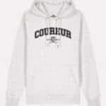 Driver hoodie - XS, Cream Heather Grey