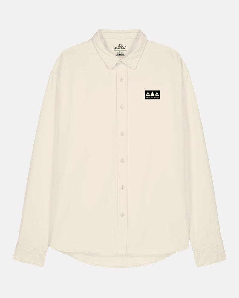 Veste Packshot blanc vintage
