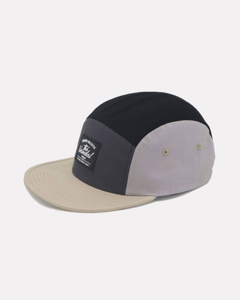 5panel cap Black/grey