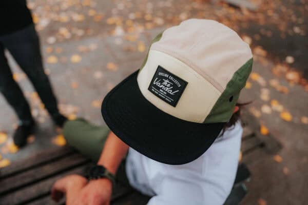 5panel cap Yellow/Green – Image 4