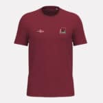 Kids T-shirt - 6 - 8 j, Karmijnrood