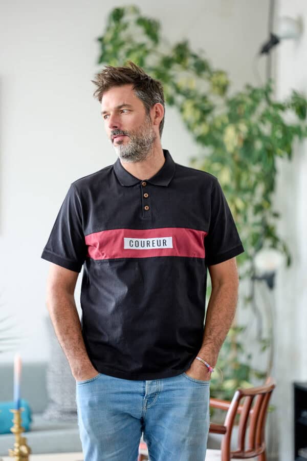 Coureur Polo Zwart – Image 2